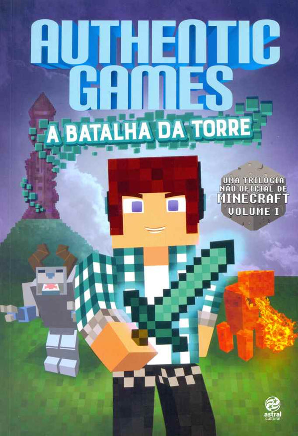 Capa do livro Authentic Games: A Batalha da Torre, de Marco Tulio