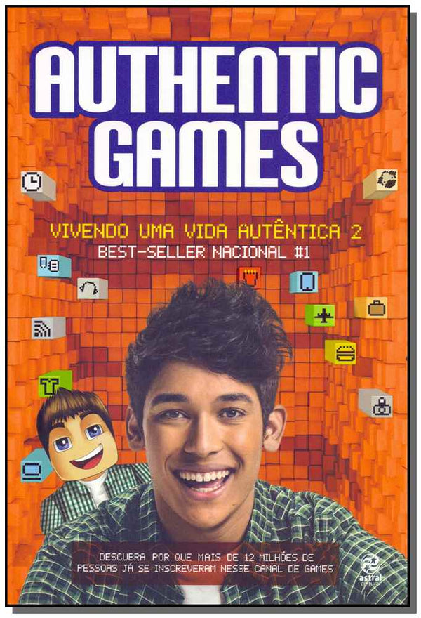 Capa do livro Authenticgames: Vivendo uma Vida Autêntica - Vol.02, de Marco Tulio