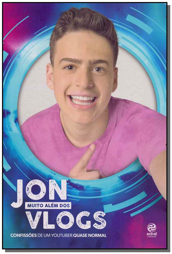 Capa do livro Jon - Muito Alem dos Vlogs, de Luan Kovarik