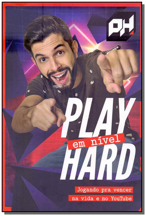 Capa do livro Play em Nível Hard, de Bruno Playhard