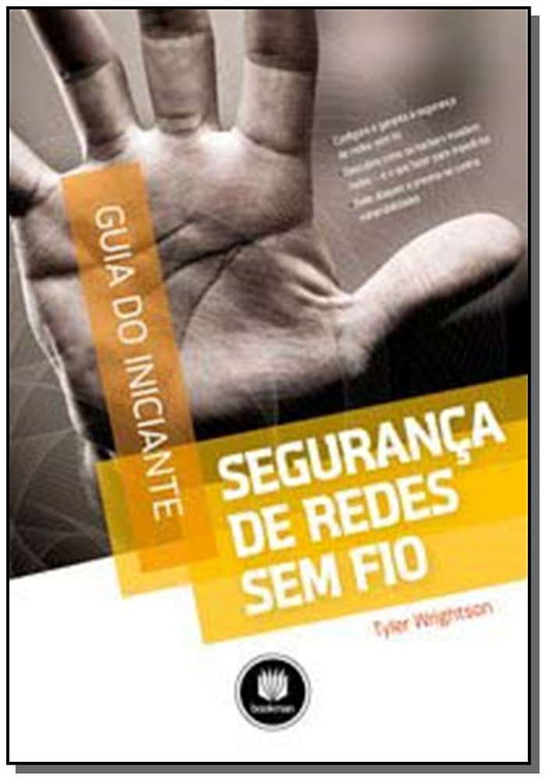 Capa do livro Seguranca de Redes sem Fio, de Tyler Wrightson