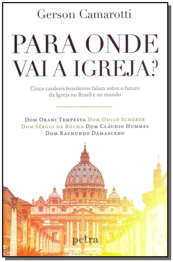 Capa do livro Para Onde Vai a Igreja?, de Gerson Camarotti