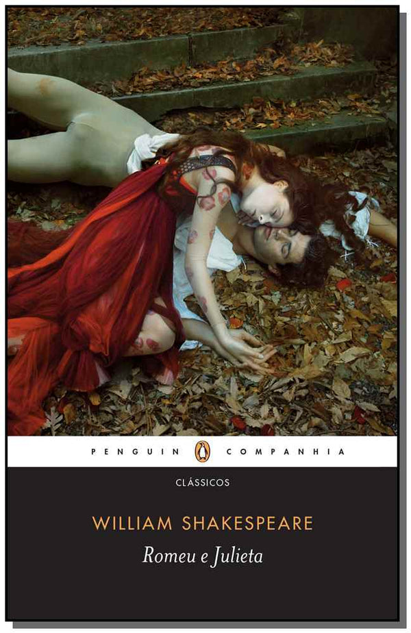 Capa do livro Romeu e Julieta - (Cia das Letras), de William Shakespeare