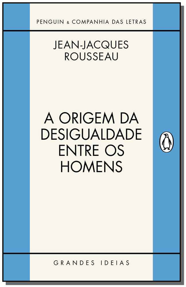 Capa do livro Origem da Desigualdade Entre os Homens, a, de Jean-Jacques Rousseau
