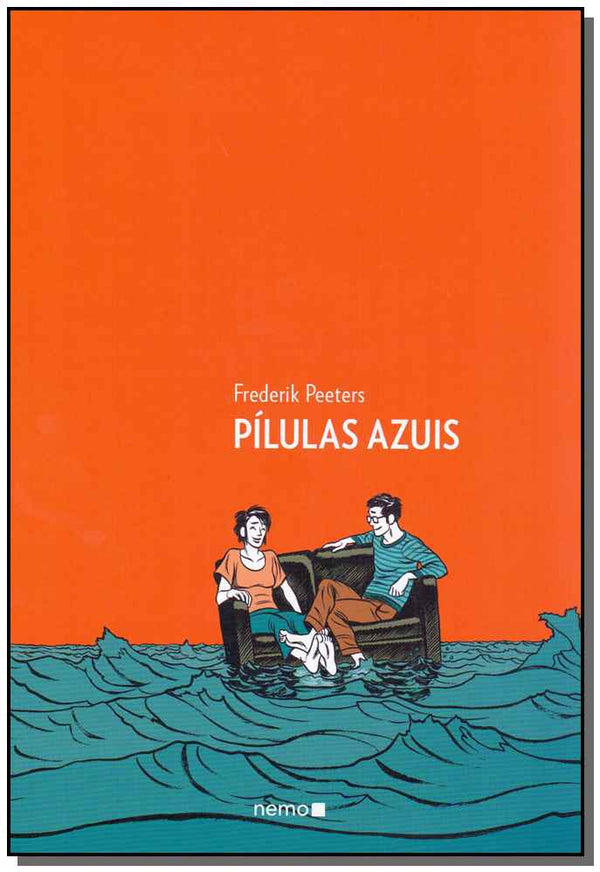 Capa do livro Pílulas Azuis, de Frederik Peeters