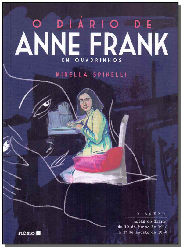 Capa do livro Diario de Anne Frank em Quadrinhos, o, de Mirella Spinelli