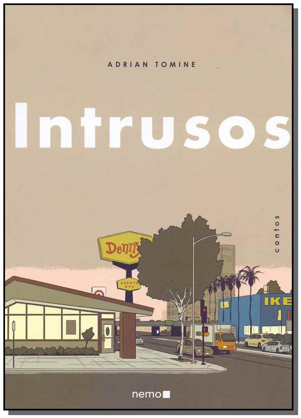 Capa do livro Intrusos, de Adrian Tomine