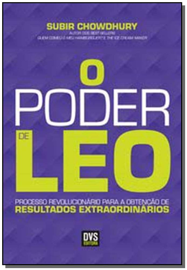 Capa do livro O Poder de Leo, de Subir Chowdhury