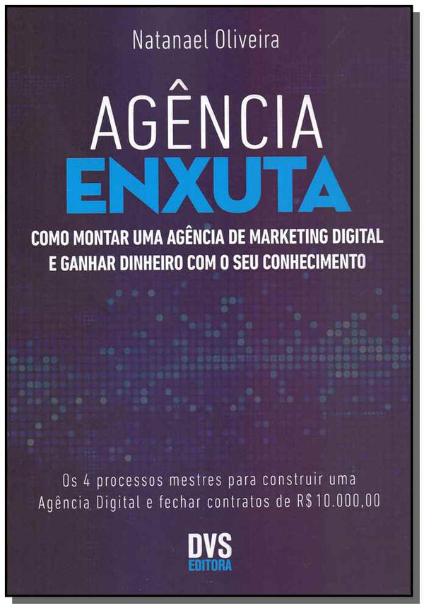 Capa do livro Agência Enxuta, de Natanael Oliveira