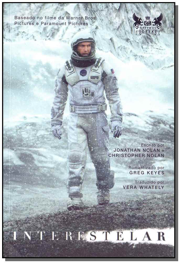 Capa do livro Interestelar, de Christopher Nolan, Jonathan Nolan