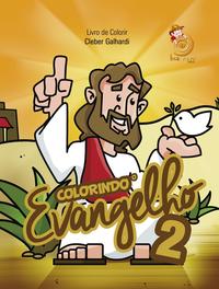 Capa do livro Colorindo o Evangelho - Vol. 2, de Cleber Galhardi