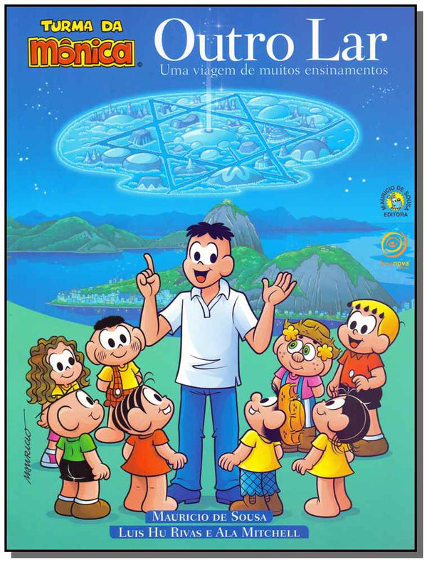 Capa do livro Outro Lar - Uma Viagem de Muitos Ensinamentos, de Mauricio de Sousa