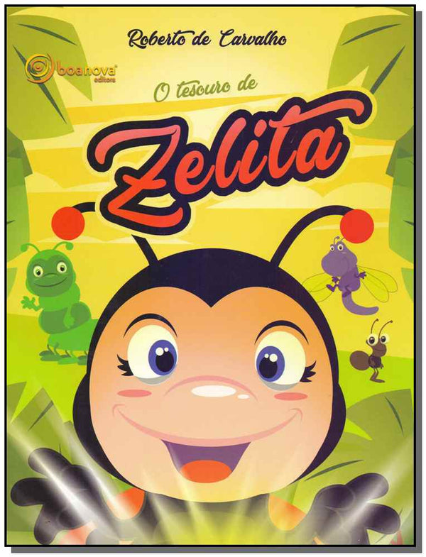 Capa do livro O Tesouro de Zelita, de Roberto de Carvalho