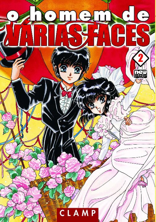 Capa do livro O Homem de Várias Faces - Vol. 02, de Clamp