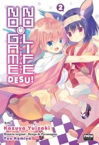 Capa do livro No Game no Life, Desu! - Vol. 02, de Yuu Kamiya, Kazuya Yuizaki