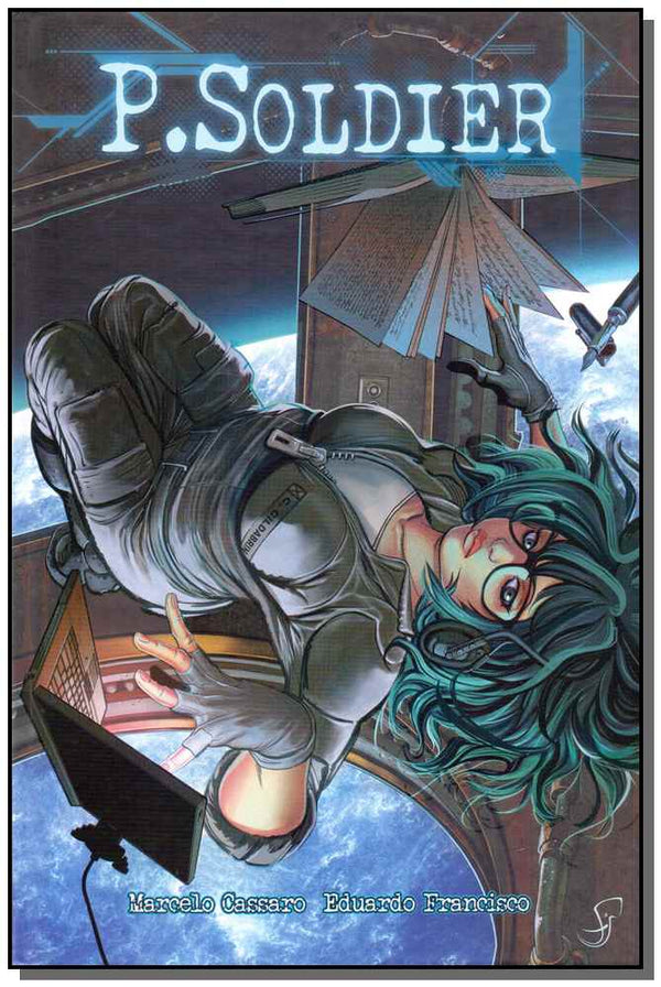 Capa do livro P-Soldier, de Marcelo Cassaro