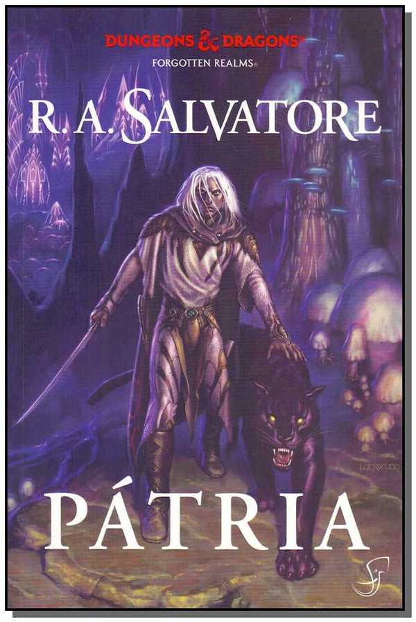 Capa do livro Patria - A Lenda de Drizzt Vol. 1, de R. A. Salvatore