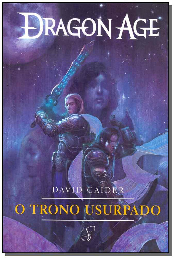 Capa do livro Dragon Age - O Trono Usurpado, de David Gaider