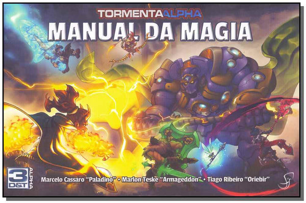 Capa do livro Manual da Magia, de Cassaro; Teske; Oriebir