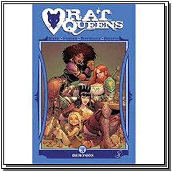 Capa do livro Rat Queens Vol. 03 - Demônios, de Kurtis J. Wiebe