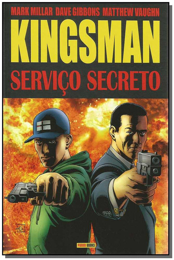 Capa do livro Kingsman - Servico Secreto, de Millar / Gibbons / Vaughn