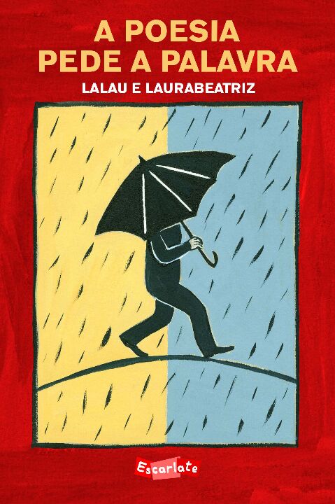 Capa do livro A Poesia Pede a Palavra, de Lalau