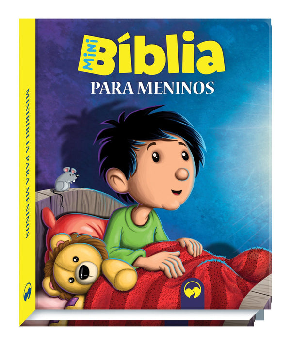 Capa do livro Mini Biblia para Meninos, de Cesar Lombardi