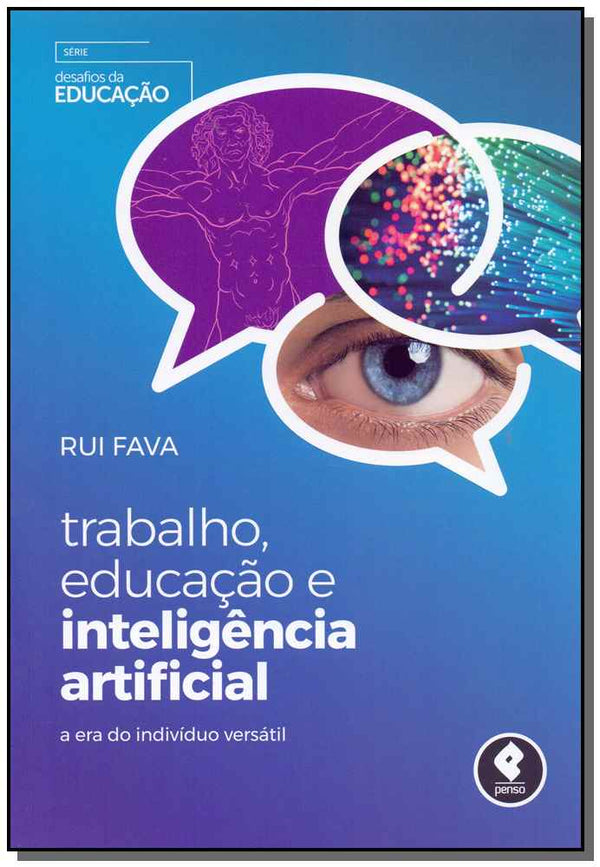 Capa do livro Trabalho, Educação e Inteligência Artificial, de Rui Fava