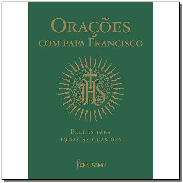 Capa do livro Orações com Papa Francisco, de Jorge Mario Bergoglio