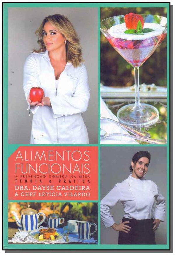 Capa do livro Alimentos Funcionais, de Dayse Caldeira, Leticia Vilardo