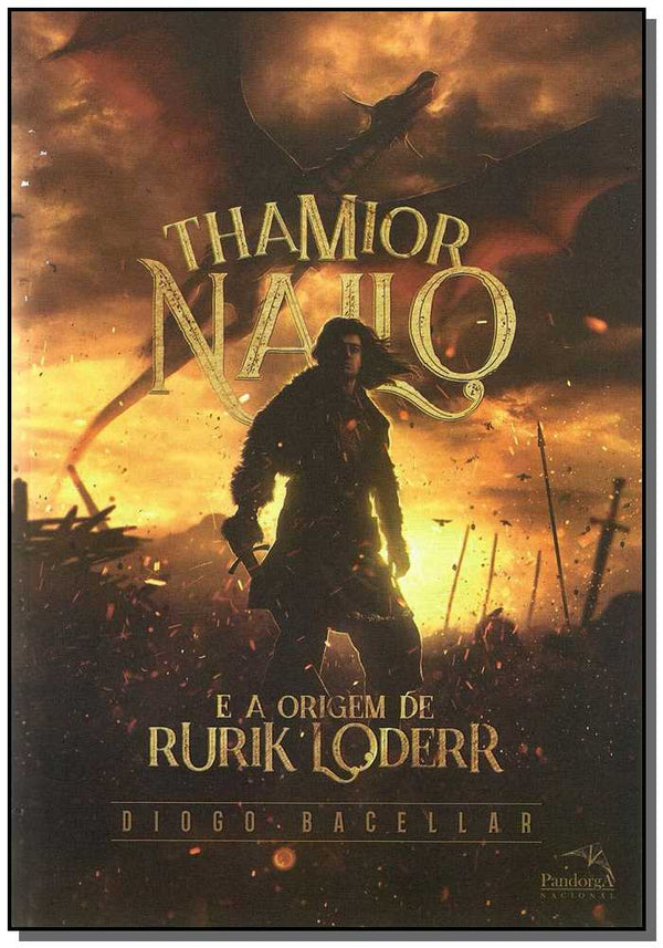 Capa do livro Thamior Nailo e a Origem de Rurik Loderr, de Diogo Bacellar