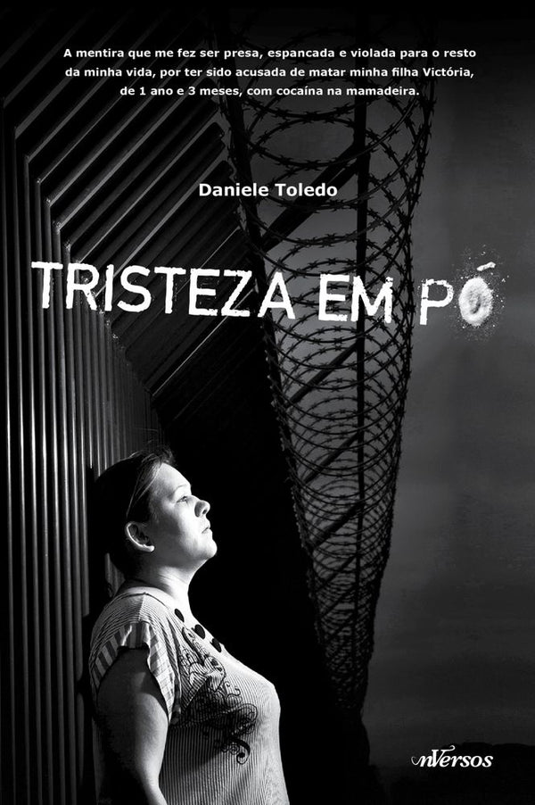 Capa do livro Tristeza em Pó, de Daniele Toledo
