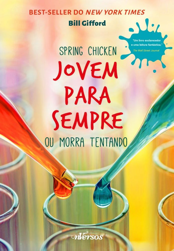 Capa do livro Jovem para Sempre ou Morra Tentando, de Bill Gifford
