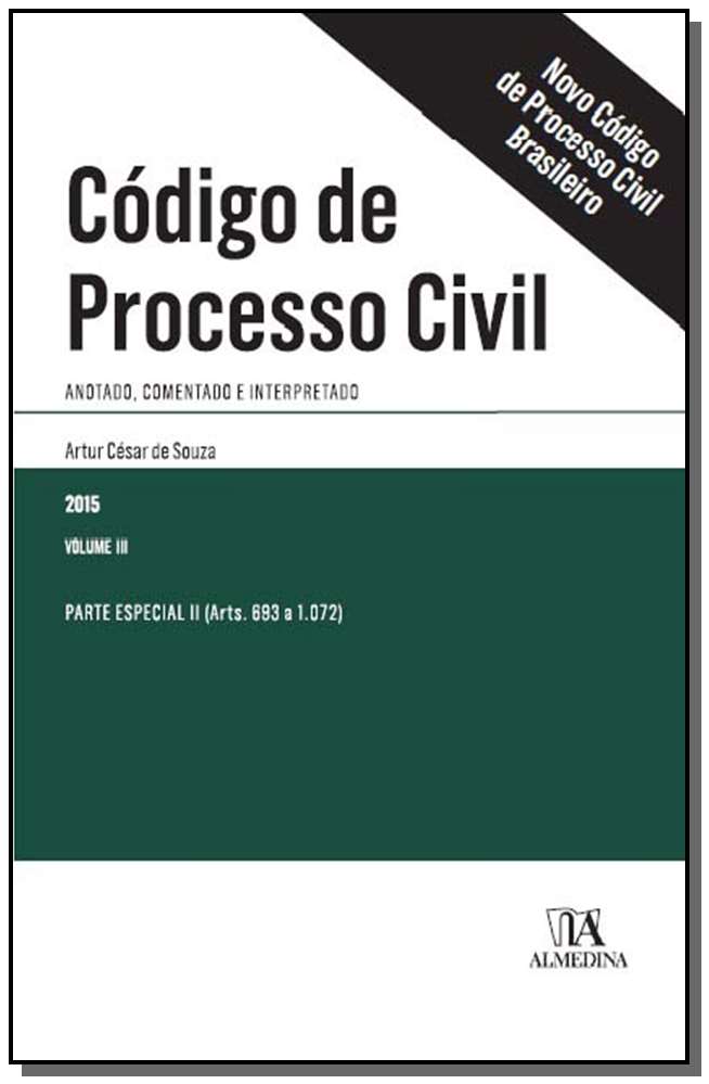 Código de Processo Civil - Vol. III