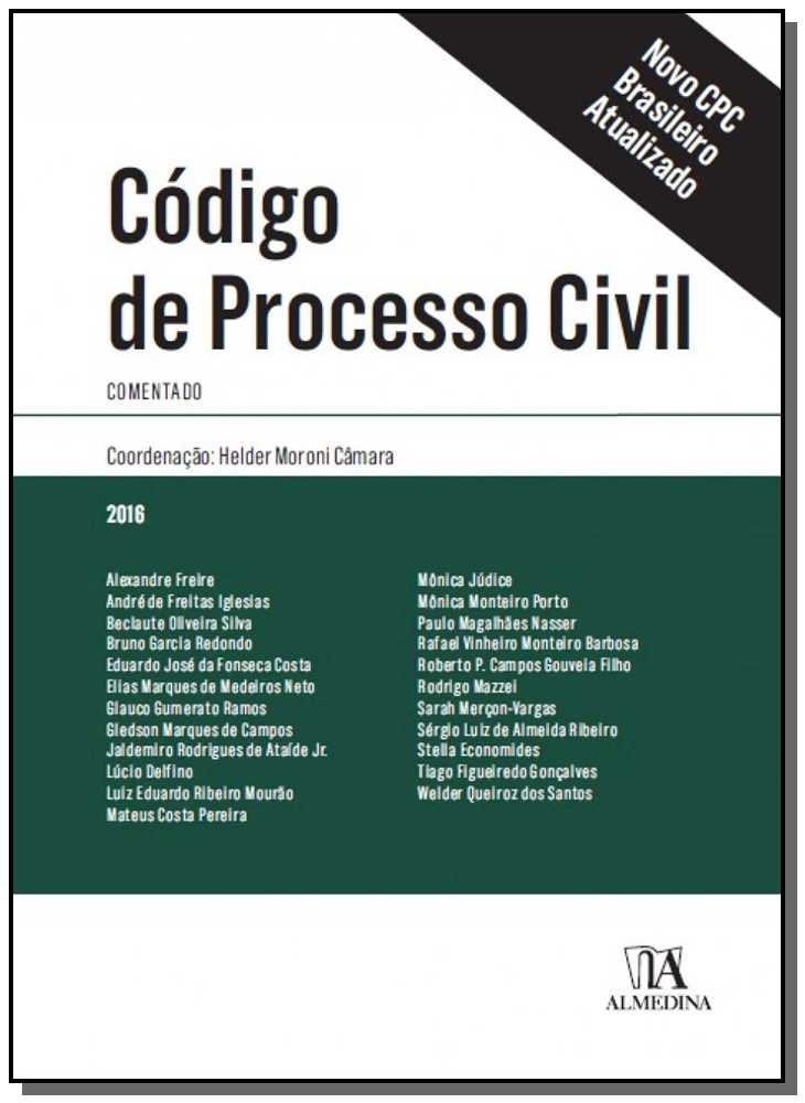 Código de Processo Civil - 01ed/16 - (Almedina)