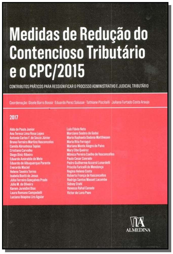 Medidas de Redução do Contencioso Tributário e o Cpc/2015