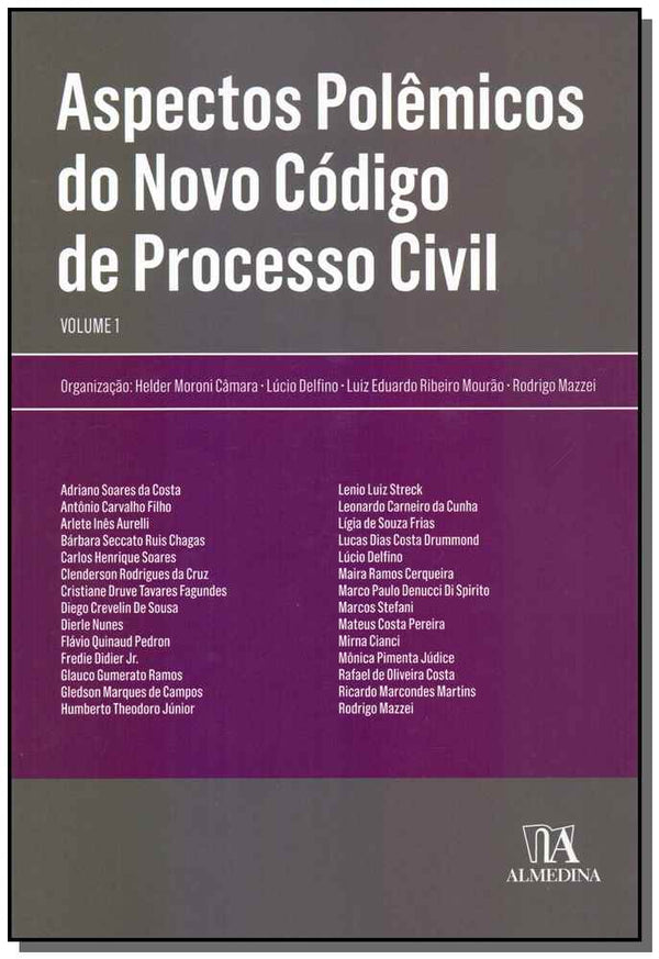 Capa do livro Aspectos Polêmicos do Novo Código de Processo Civil - Vol. 01, de Camara; Delfino; Mourao e Mazzei