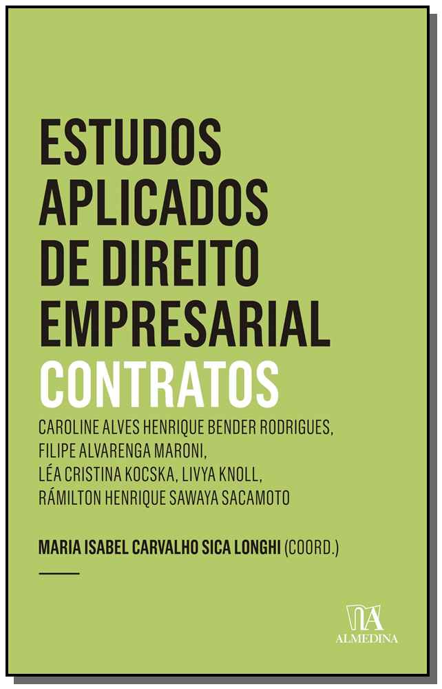 Estudos Aplicados de Direito Empresarial Contratos - 01ed/19
