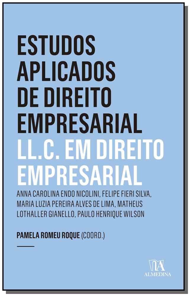 Estudos Aplicados de Direito Empresarial Ll.c em Direito Empresarial - 01ed/19