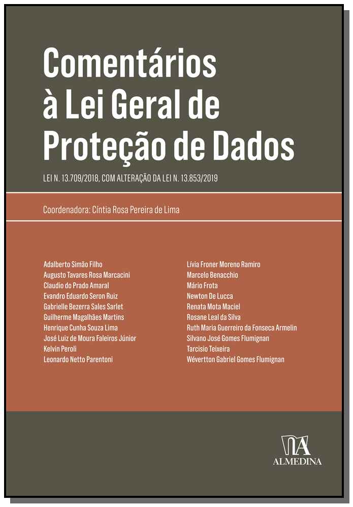 Comentários à Lei Geral de Proteção de Dados - 01ed/20