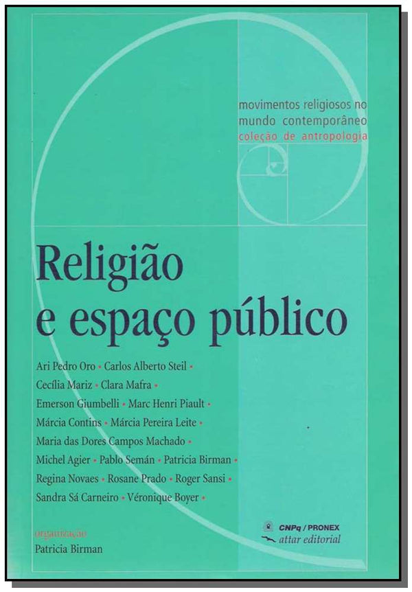 Capa do livro Religião e Espaço Público, de Patricia Birman (org.)