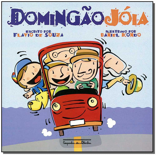 Capa do livro Domingão Joia, de Flavio de Souza