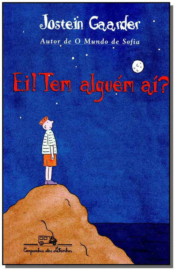 Capa do livro Ei! Tem Alguém Ai?, de Jostein Gaarder
