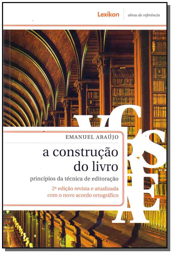 Capa do livro A Construção do Livro, de Emanuel Araujo