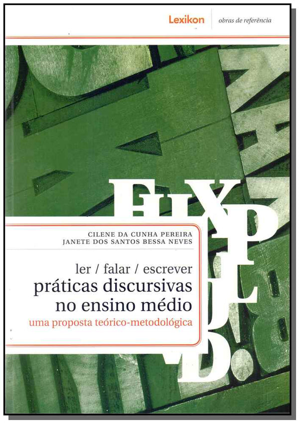 Capa do livro Práticas Discursivas no Ensino Médio, de Cilene da Cunha Pereira