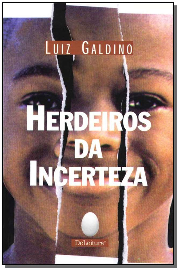 Capa do livro Herdeiros da Incerteza, de Luiz Galdino