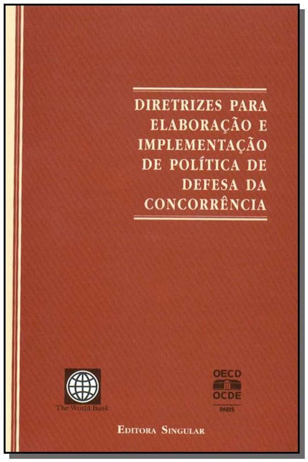 Capa do livro Diretrizes Elab.i.p.d.concorrencia, de R. Shyam Khemani