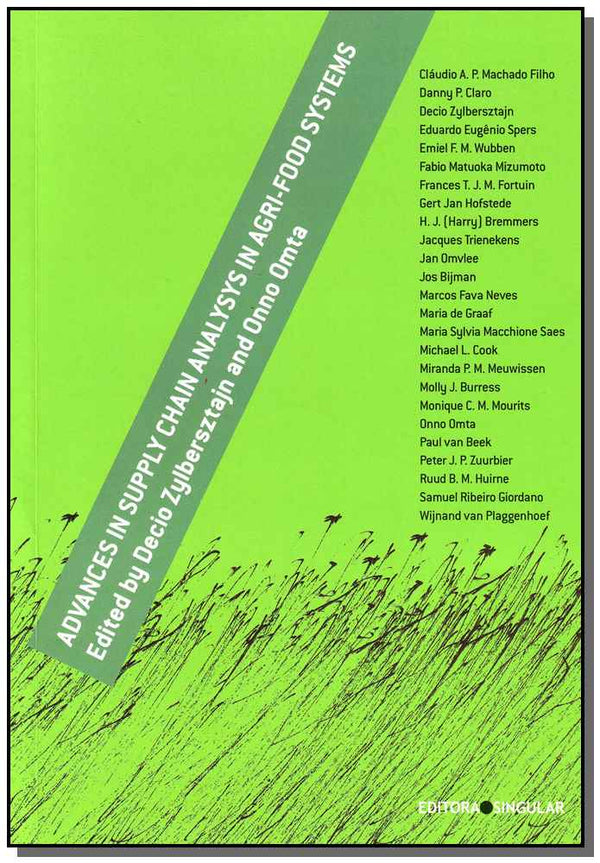 Capa do livro Advances In Supply Chain Analysys In Agri - Food Systems, de Decio Zylbersztajn