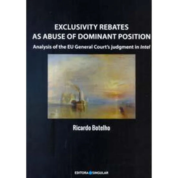 Capa do livro Exclusivity Rebates, de Ricardo Botelho