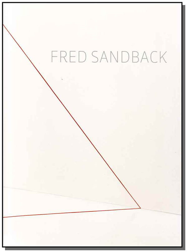Capa do livro Fred Sandback: O Espaco nas Entrelinhas, de Fred Sandback